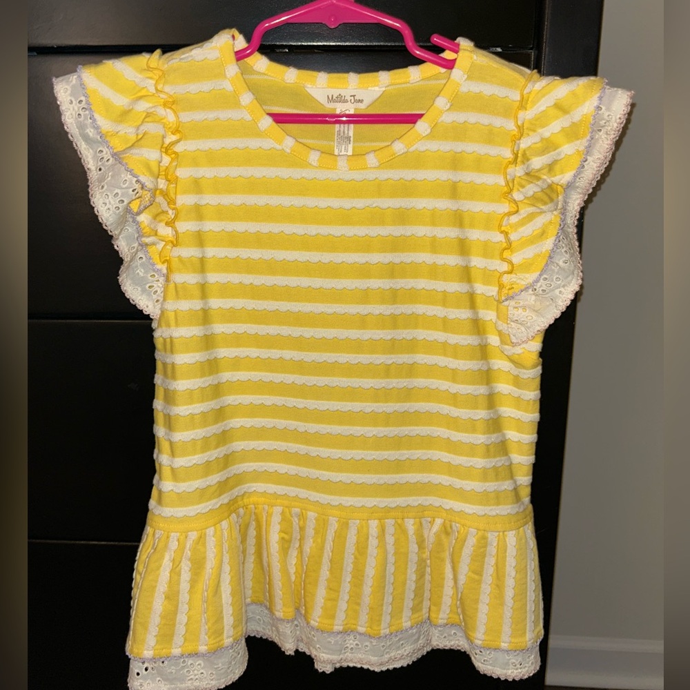 Size 8 Matilda Jane shirt EUC